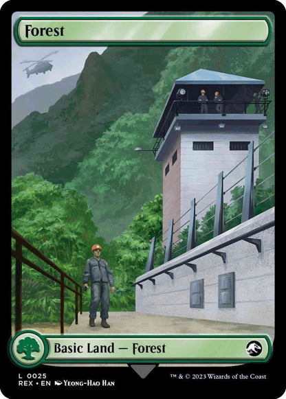 Forest // Forest [25] [Full Art] [Universes Beyond: Jurassic World Collection] [Non-Foil]