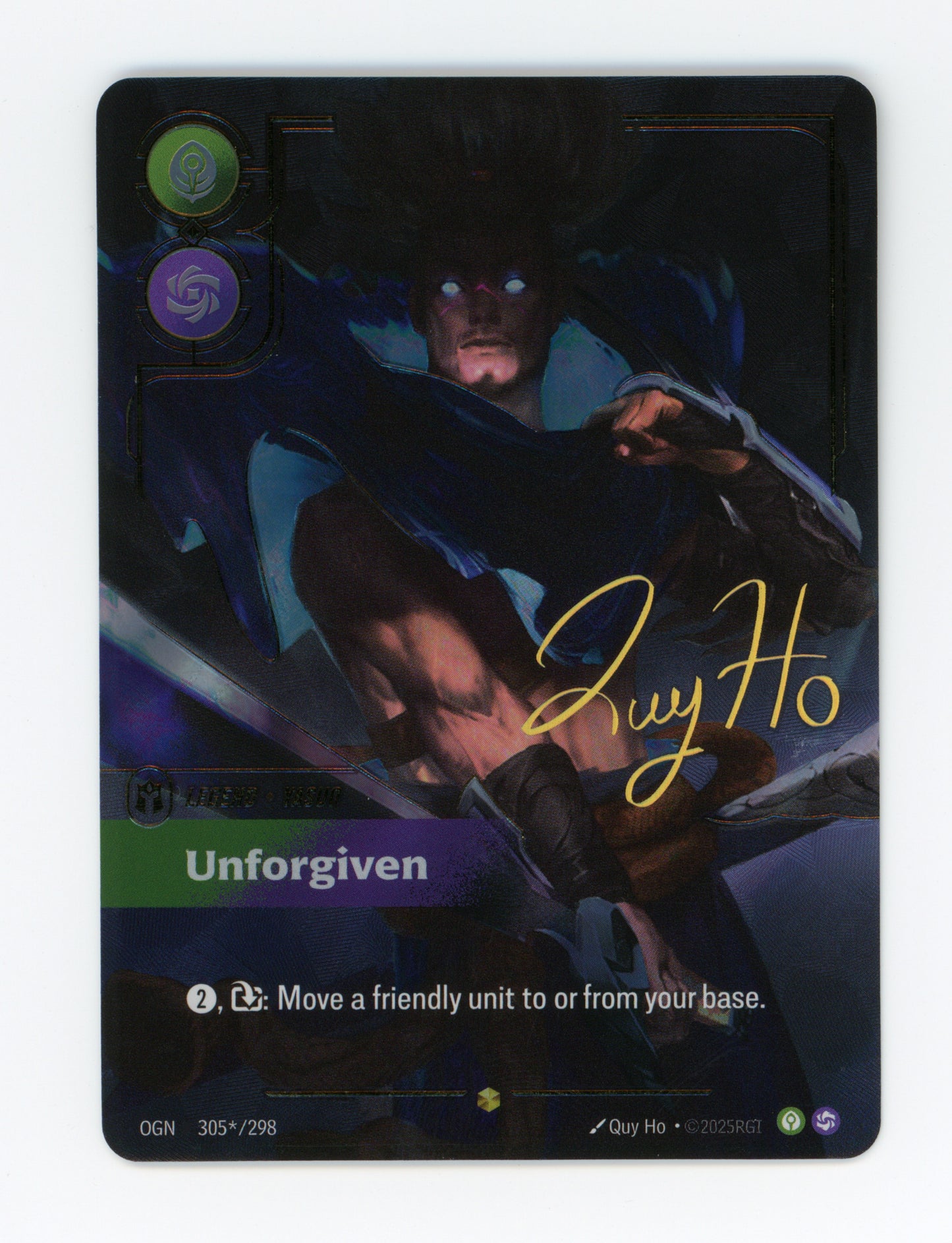 Unforgiven (Yasuo) — Signature|Foil — ID 17184