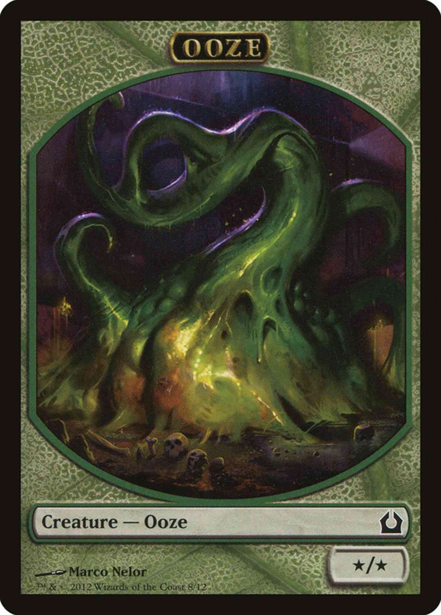 Ooze Token [08] [Return to Ravnica Tokens] [Non-Foil]
