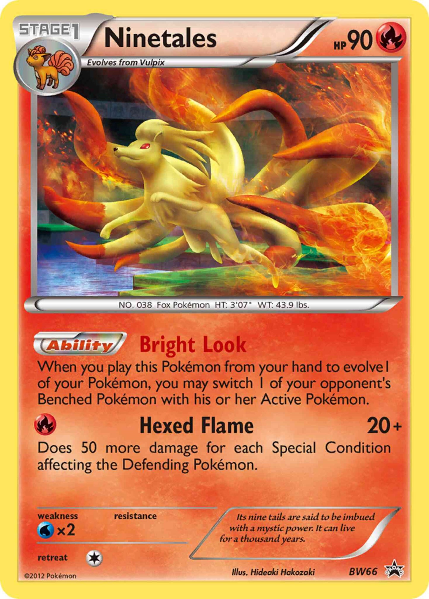 Ninetales - BW66 - Promo [bwp-BW66] [Holo]