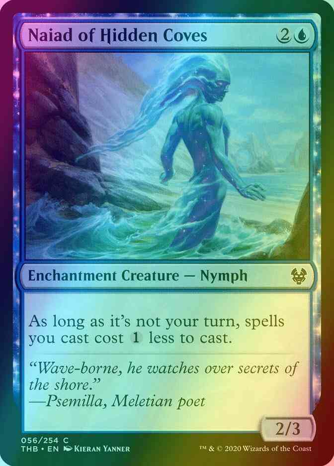 Naiad of Hidden Coves [56] [Theros Beyond Death] [Foil]