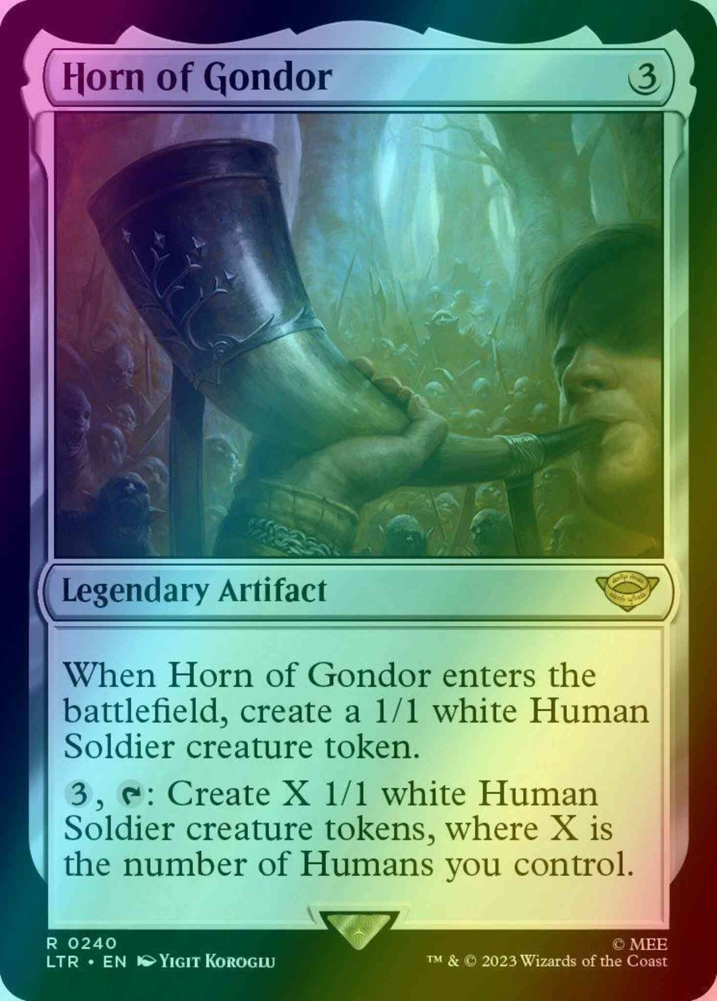 Horn of Gondor [240] [The Lord of the Rings: Tales of Middle-earth] [Foil]
