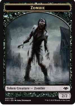 Angel Token (02) // Zombie Token (07) [Modern Horizons Tokens] [Non-Foil]