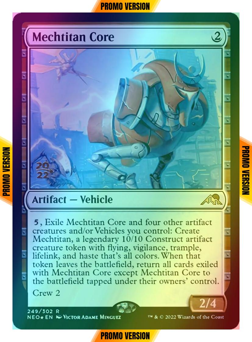 Mechtitan Core [Prerelease] [249s] [Kamigawa: Neon Dynasty: Promos] [Foil]