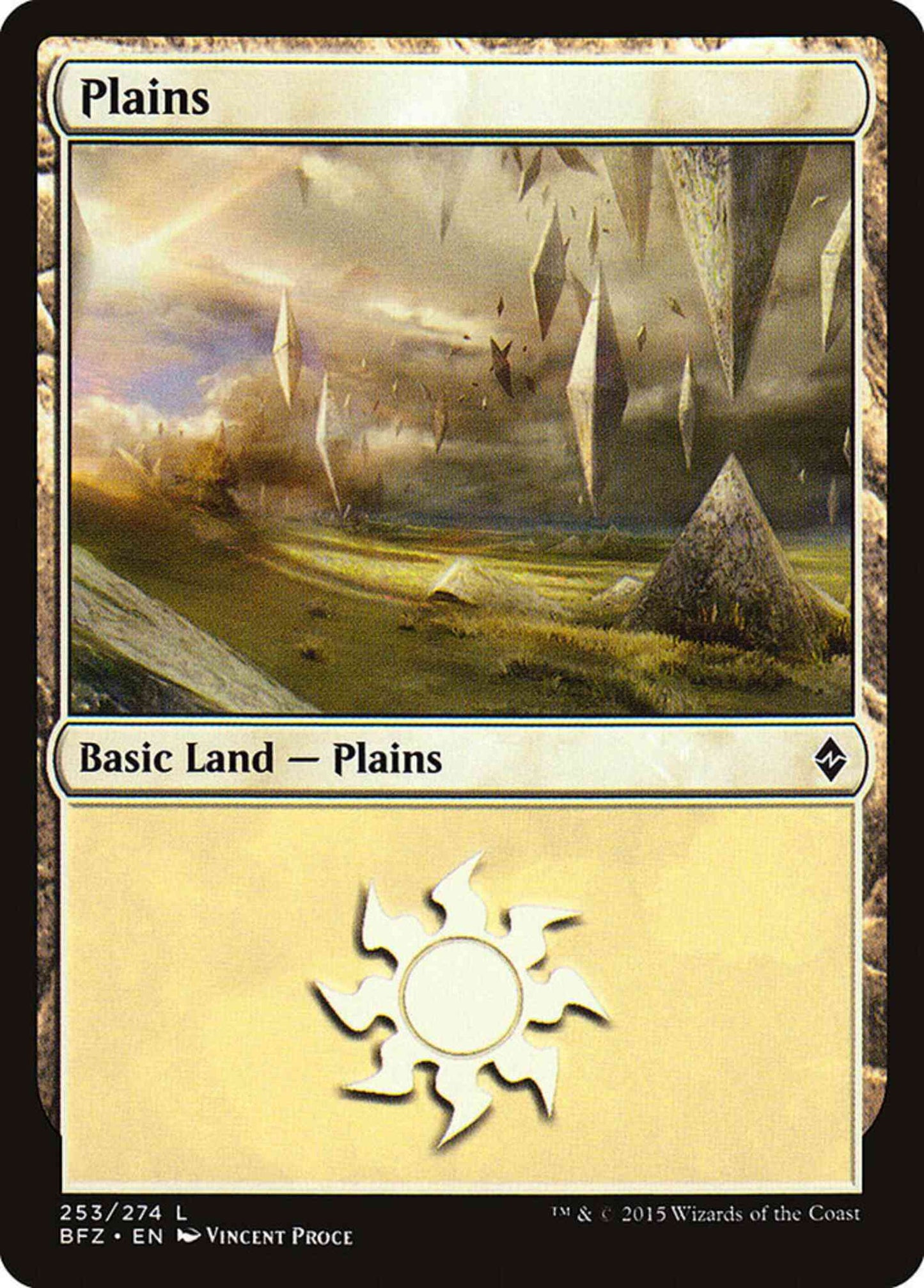 Plains [253a] [Battle for Zendikar] [Non-Foil]