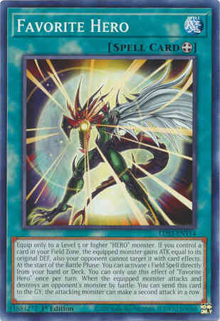 Favorite Hero - LDS3-EN114 - Common - 1st Edition