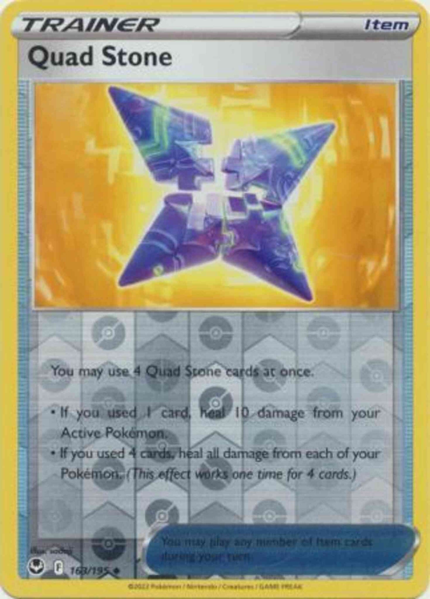 Quad Stone - 163/195 - Uncommon [swsh12-163] [Reverse Holo]