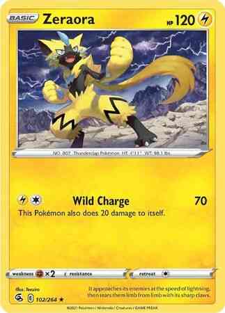Zeraora - 102/264 - Rare [SWSH8-102] [Non-Holo]