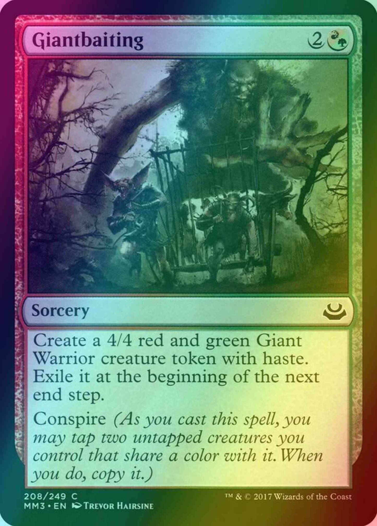Giantbaiting [208] [Modern Masters 2017] [Foil]