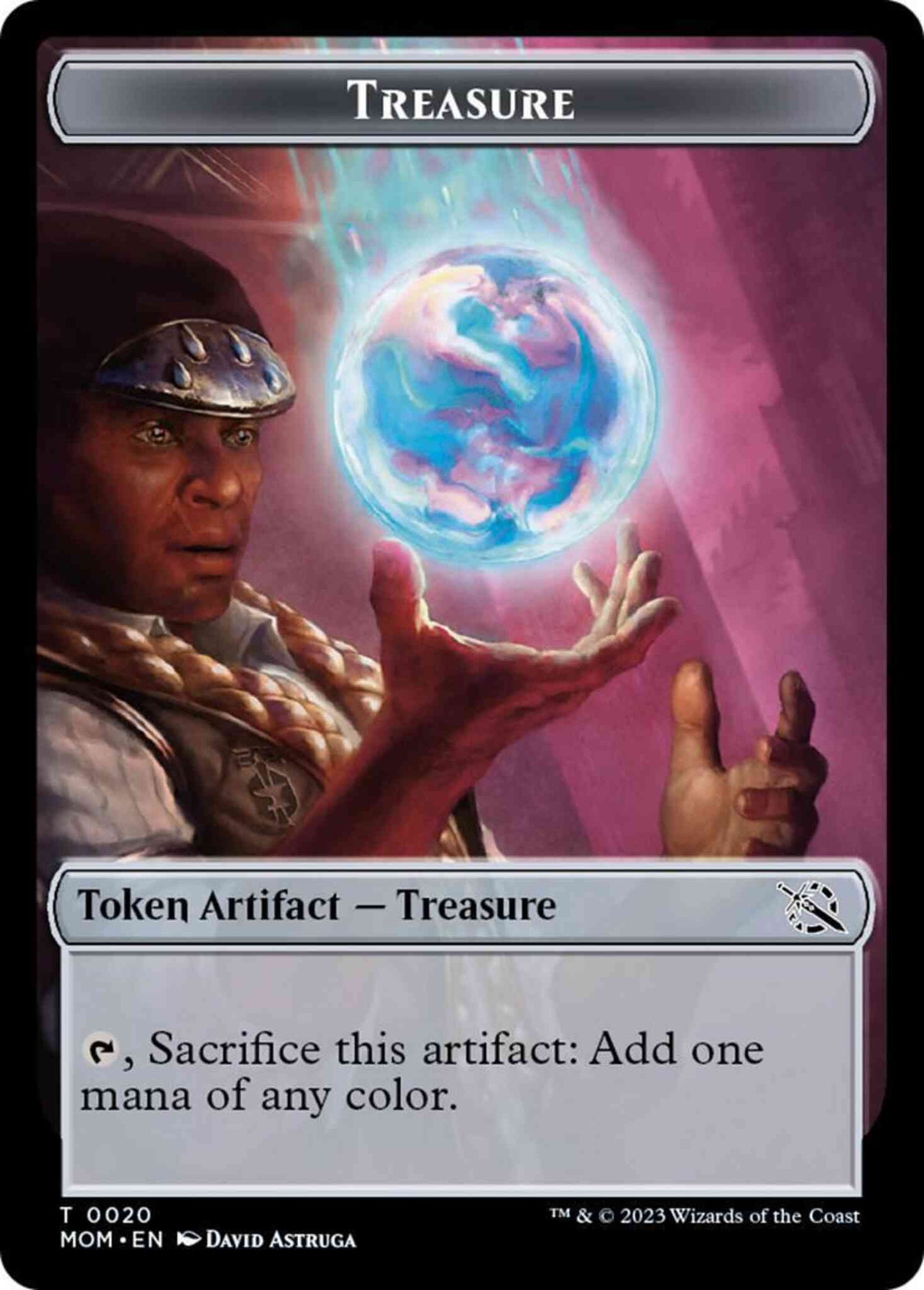 Treasure Token [20] [March of the Machine: Tokens] [Non-Foil]