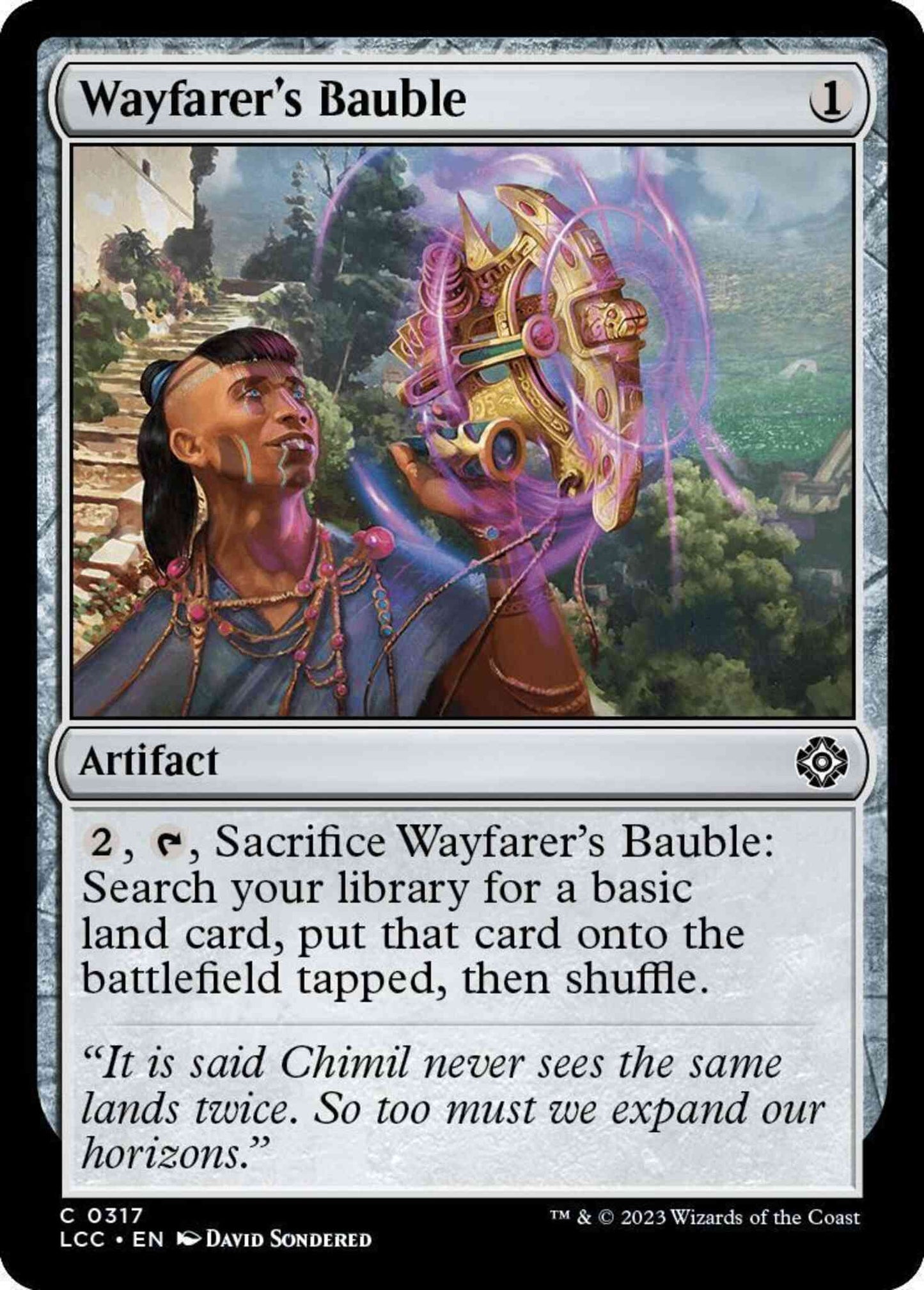 Wayfarer's Bauble [317] [The Lost Caverns of Ixalan: Commander] [Non-Foil]