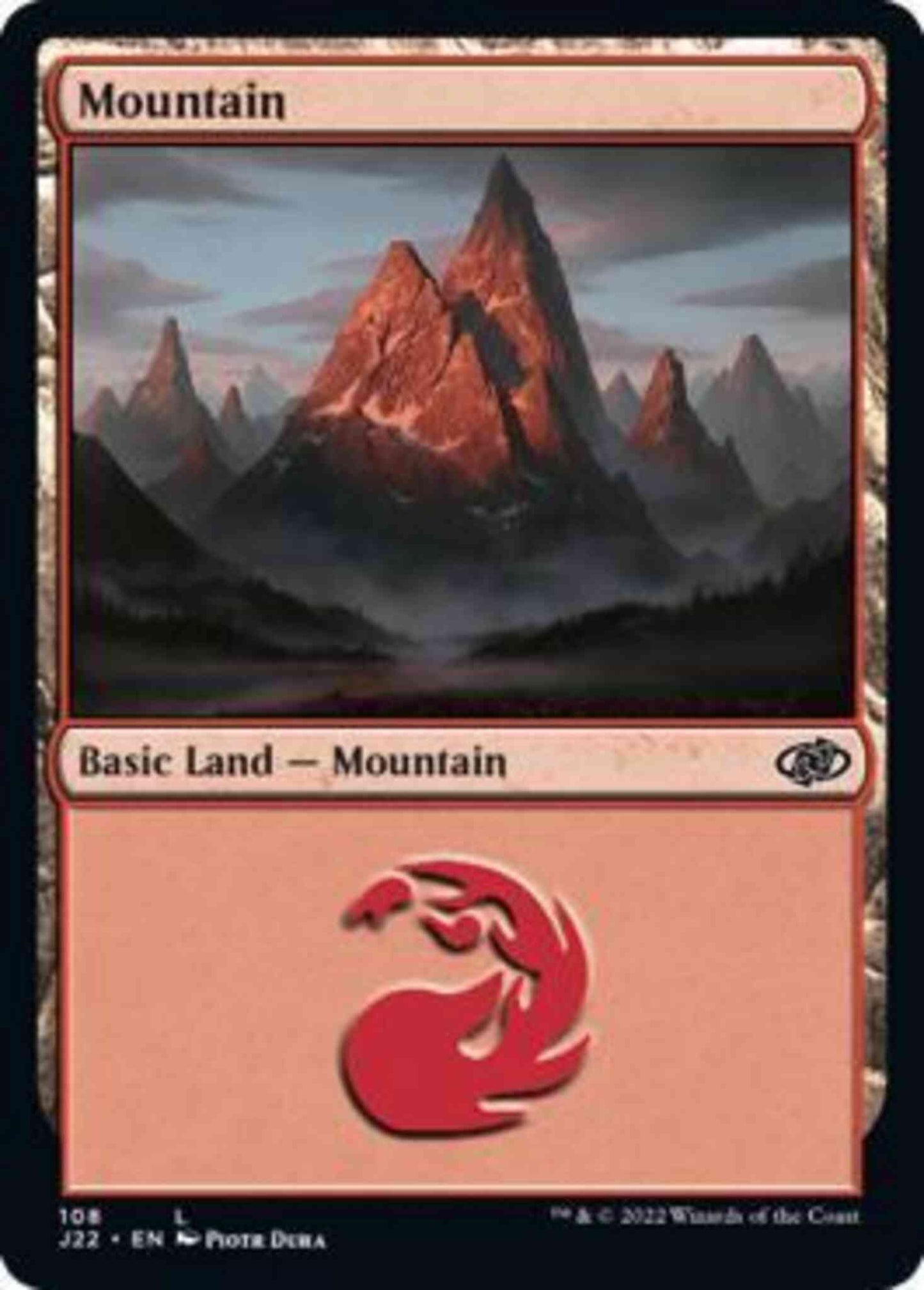 Mountain [108] [Jumpstart 2022] [Non-Foil]