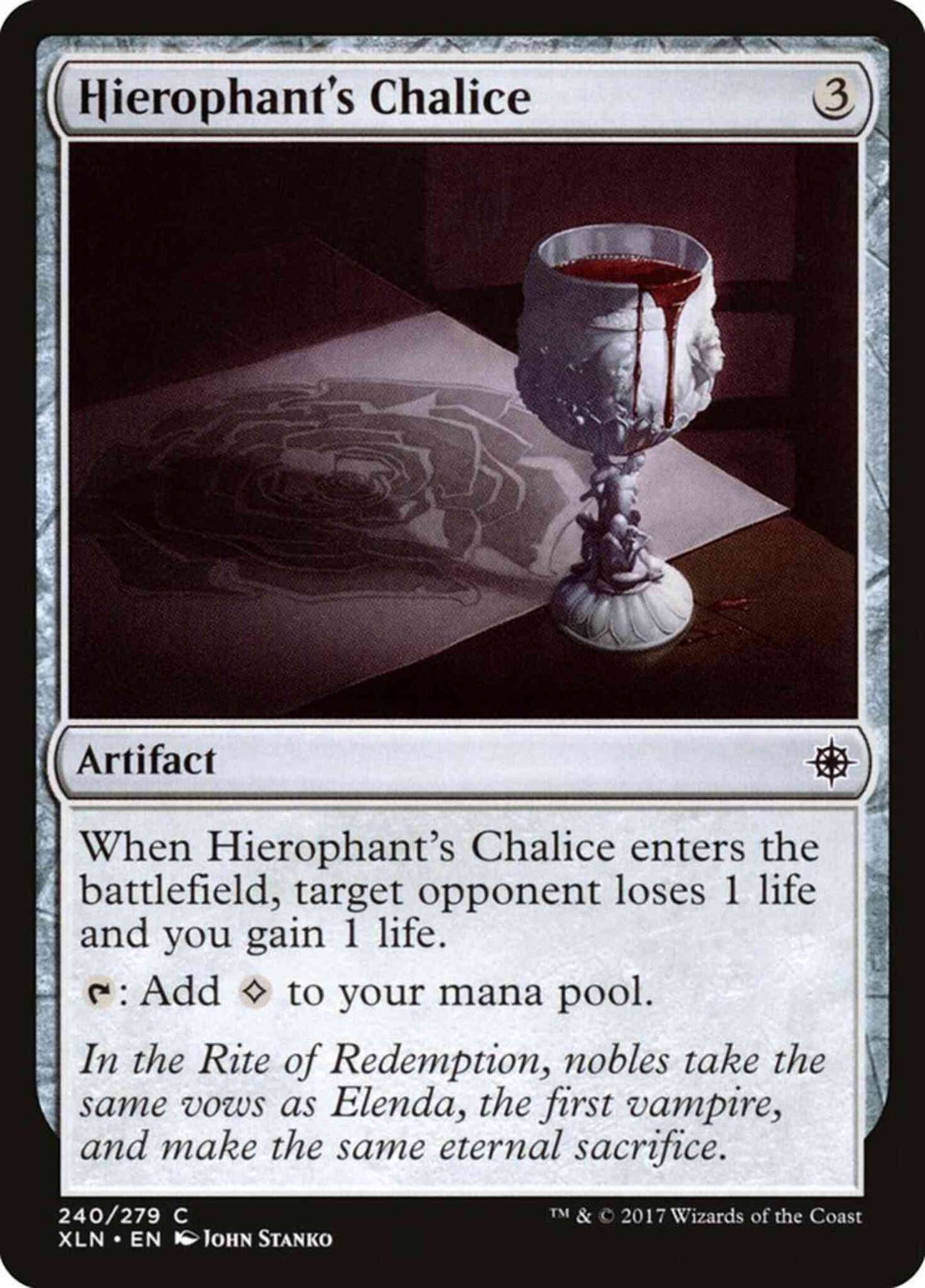 Hierophant's Chalice [240] [Ixalan] [Non-Foil]