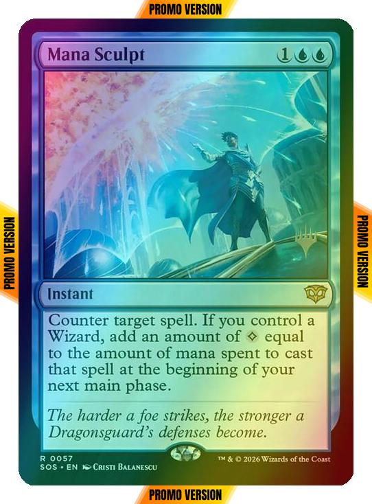 Mana Sculpt [57p] [Promo Pack] [Secrets of Strixhaven Promos] [Foil]