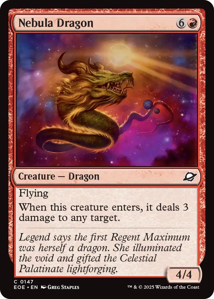 Nebula Dragon [147] [Edge of Eternities] [Non-Foil]