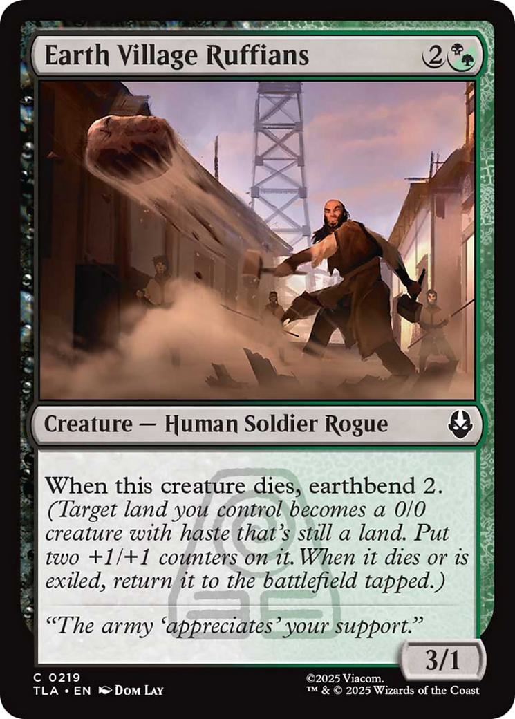 Earth Village Ruffians [219] [Avatar: The Last Airbender] [Non-Foil]
