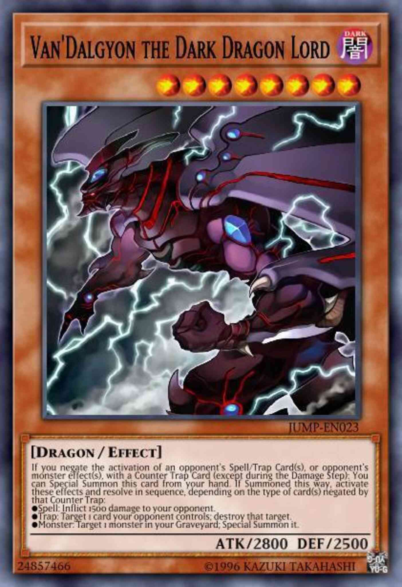 Van'Dalgyon the Dark Dragon Lord - CT07-EN007 - Super Rare - Limited
