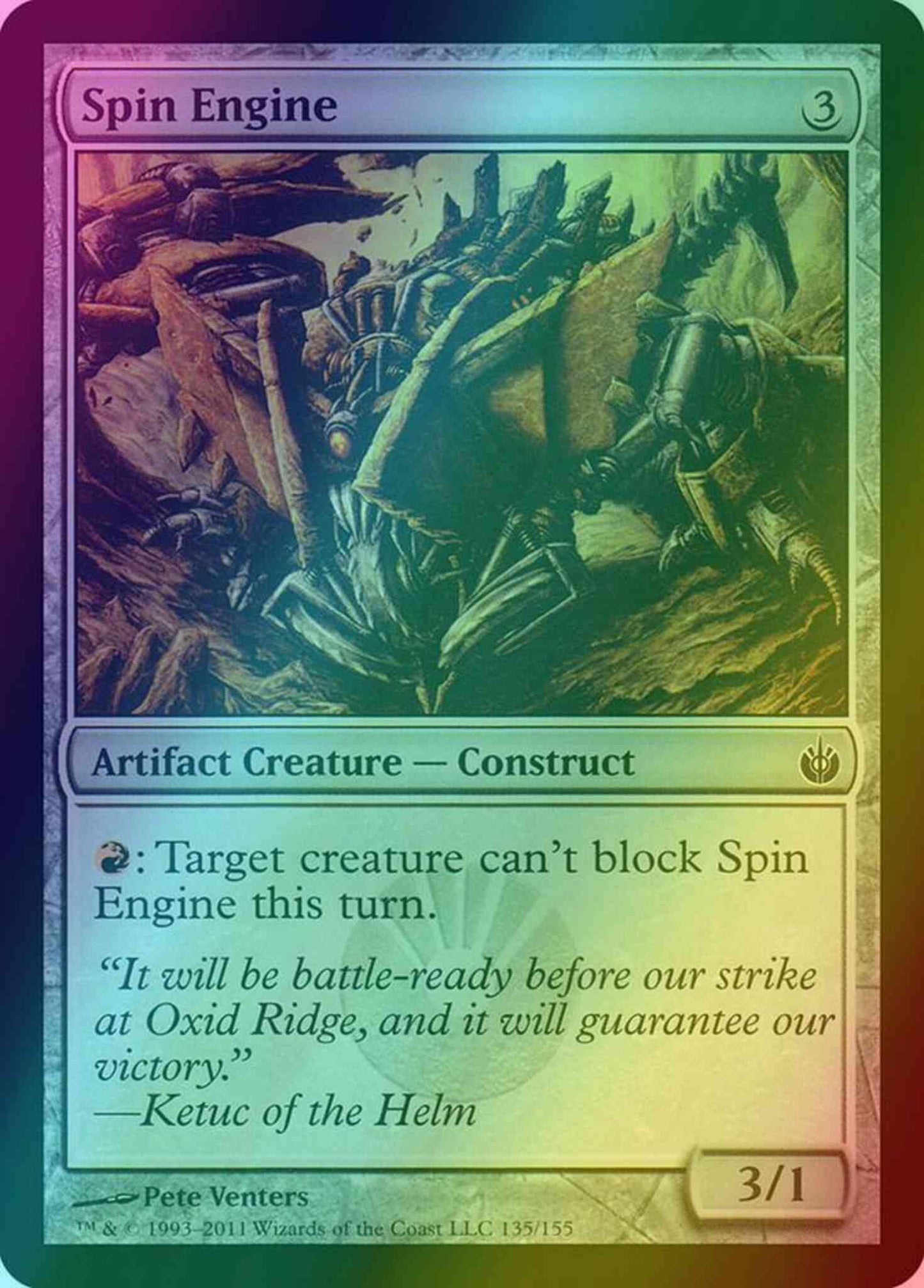 Spin Engine [135] [Mirrodin Besieged] [Foil]