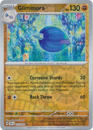 Glimmora - 115/191 - Common [sv08-115] [Reverse Holo]