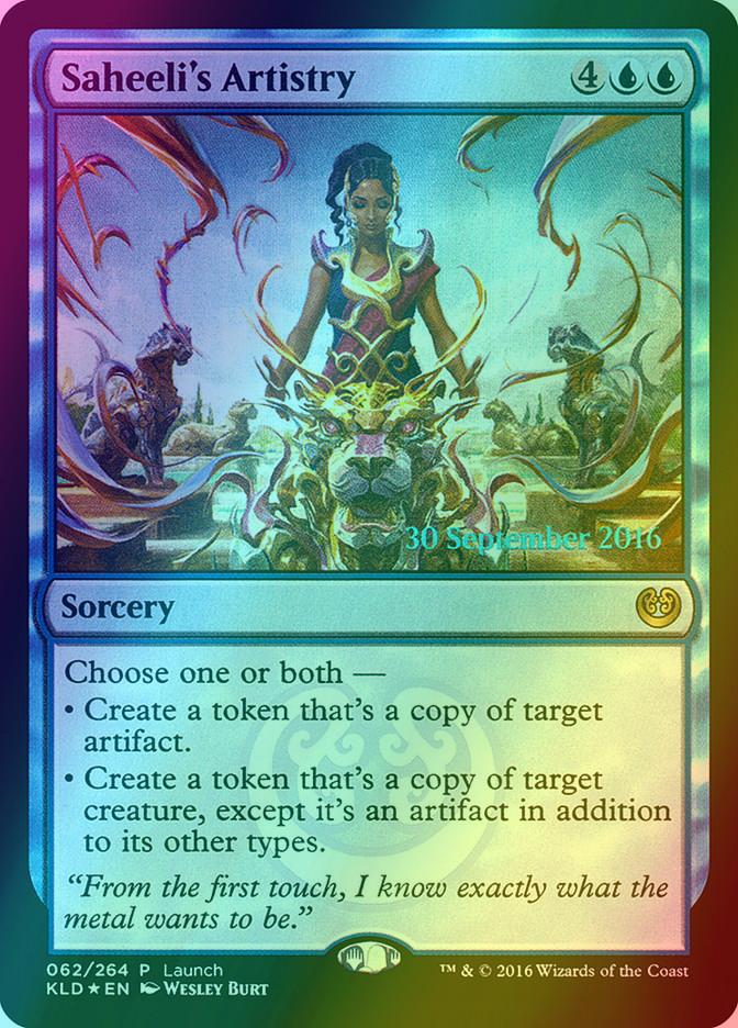 Saheeli's Artistry [62] [Launch] [Kaladesh Promos] [Foil]