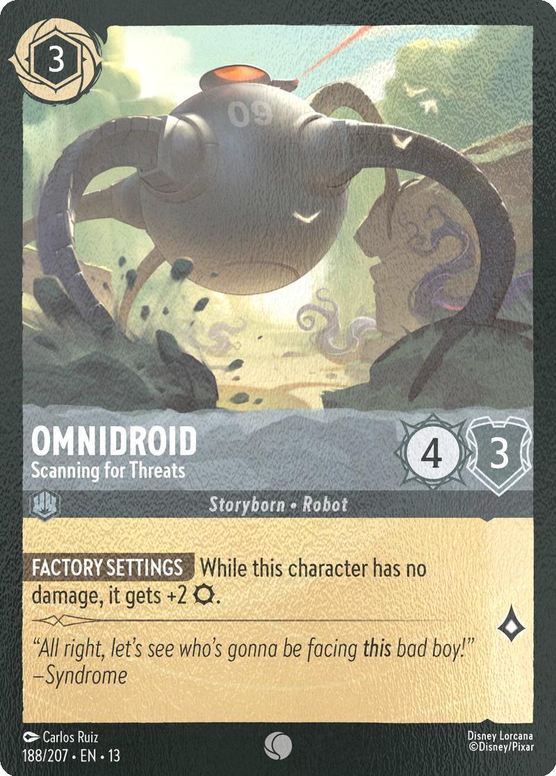 Omnidroid - Scanning for Threats - 188/204 [Attack of the Vine!] [Cold Foil]