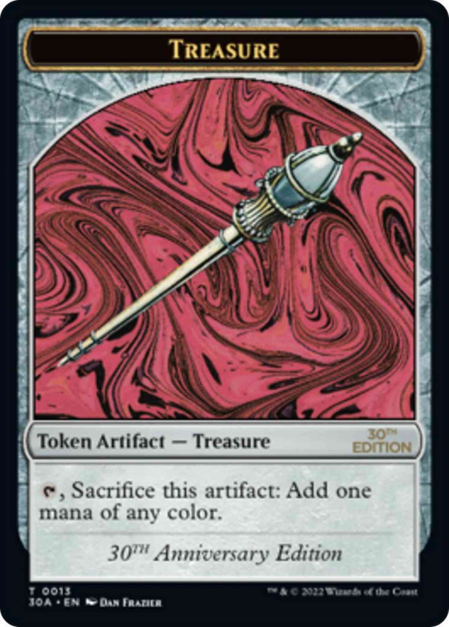 Treasure Token [13] [30th Anniversary Edition: Tokens] [Non-Foil]