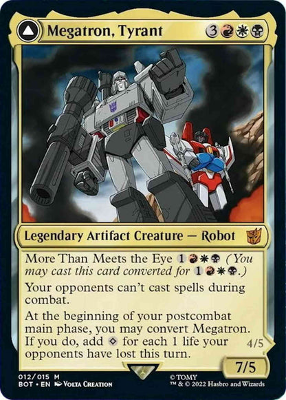 Megatron, Tyrant // Megatron, Destructive Force [12] [Universes Beyond: Transformers] [Non-Foil]