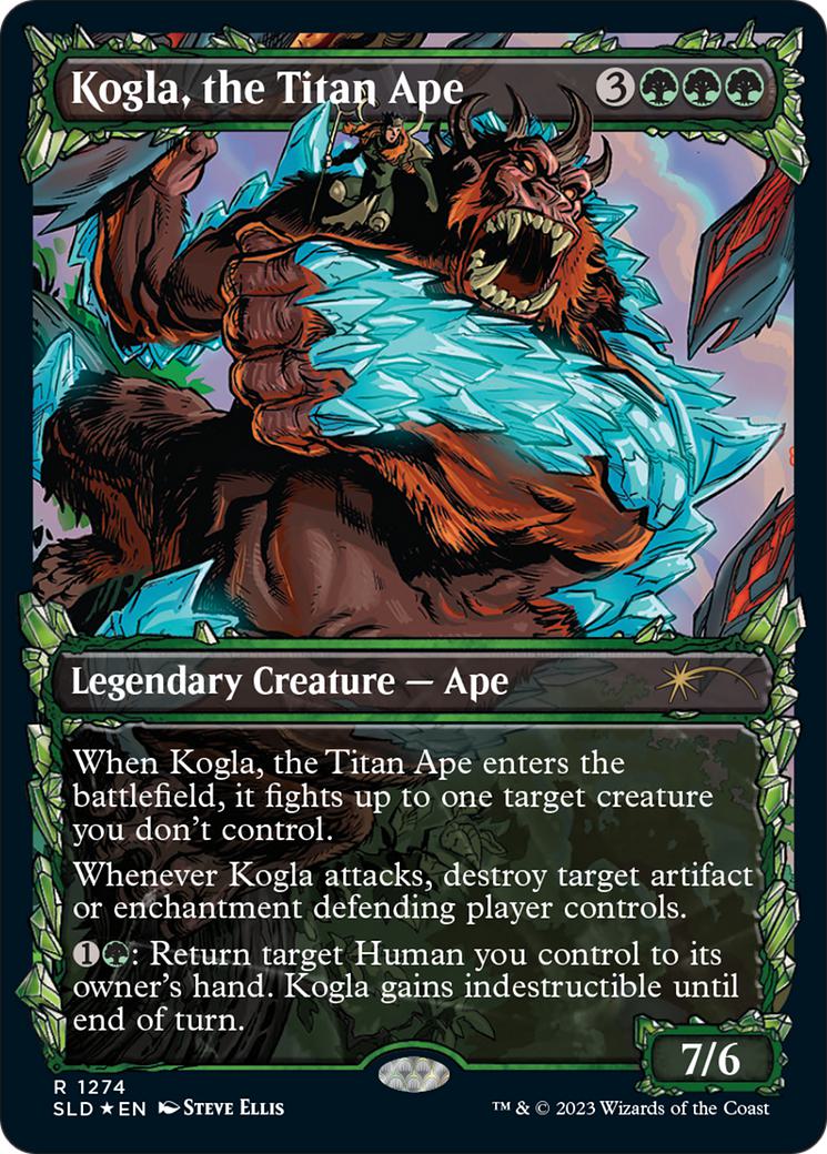 Kogla, the Titan Ape [1274] [Planar Showcase] [Showcase: MOM Vol. 3] [Secret Lair Drop] [Halo Foil]
