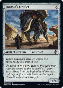 Tocasia's Onulet [39] [The Brothers' War] [Non-Foil]