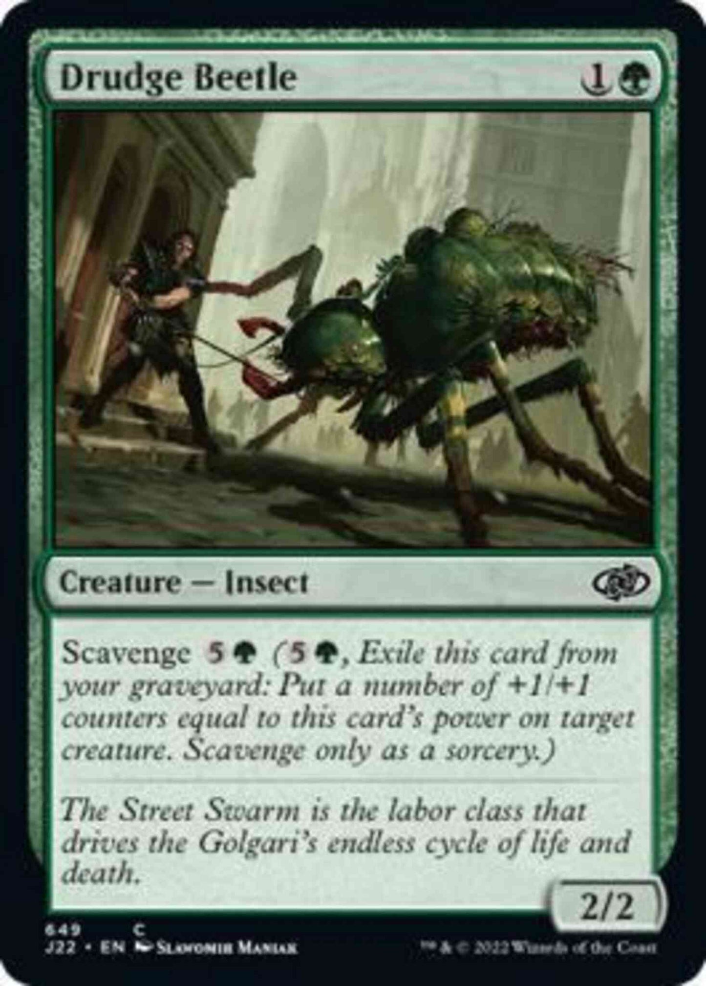 Drudge Beetle [649] [Jumpstart 2022] [Non-Foil]