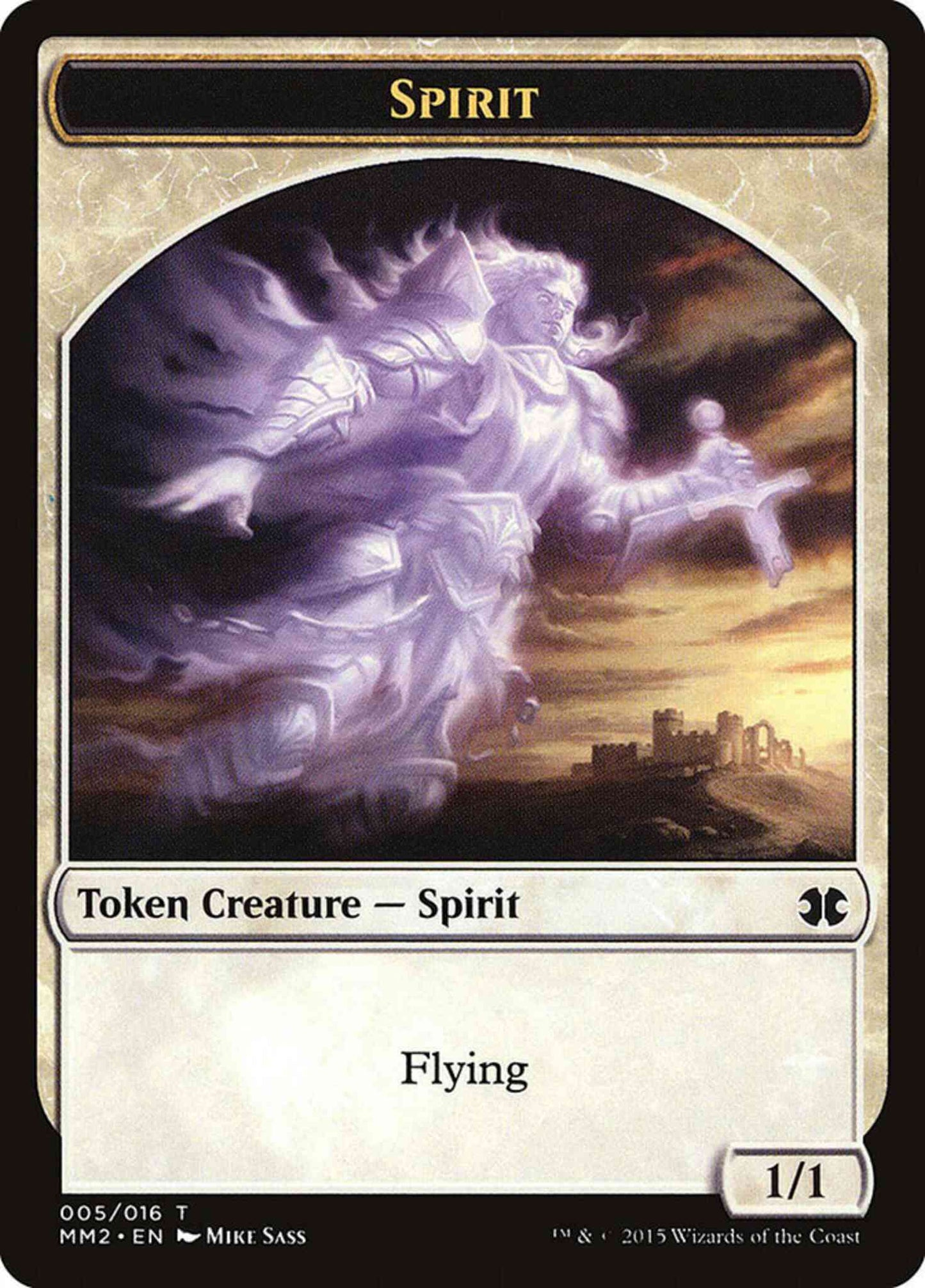 Spirit Token [05] [Modern Masters 2015 Tokens] [Non-Foil]