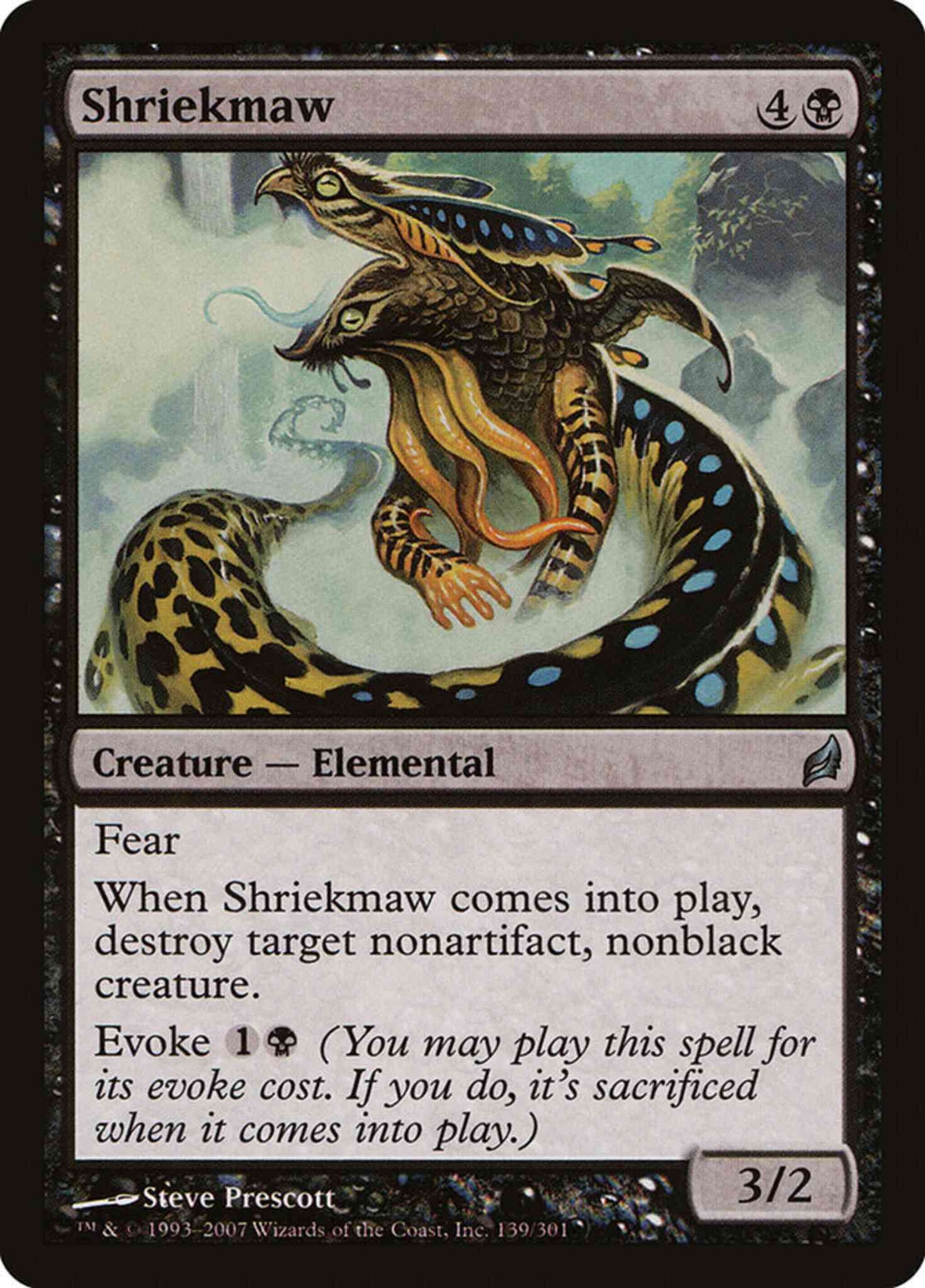 Shriekmaw [139] [Lorwyn] [Non-Foil]
