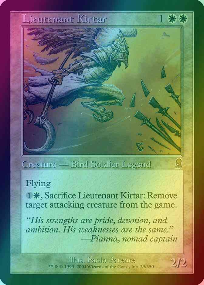 Lieutenant Kirtar [29] [Odyssey] [Foil]