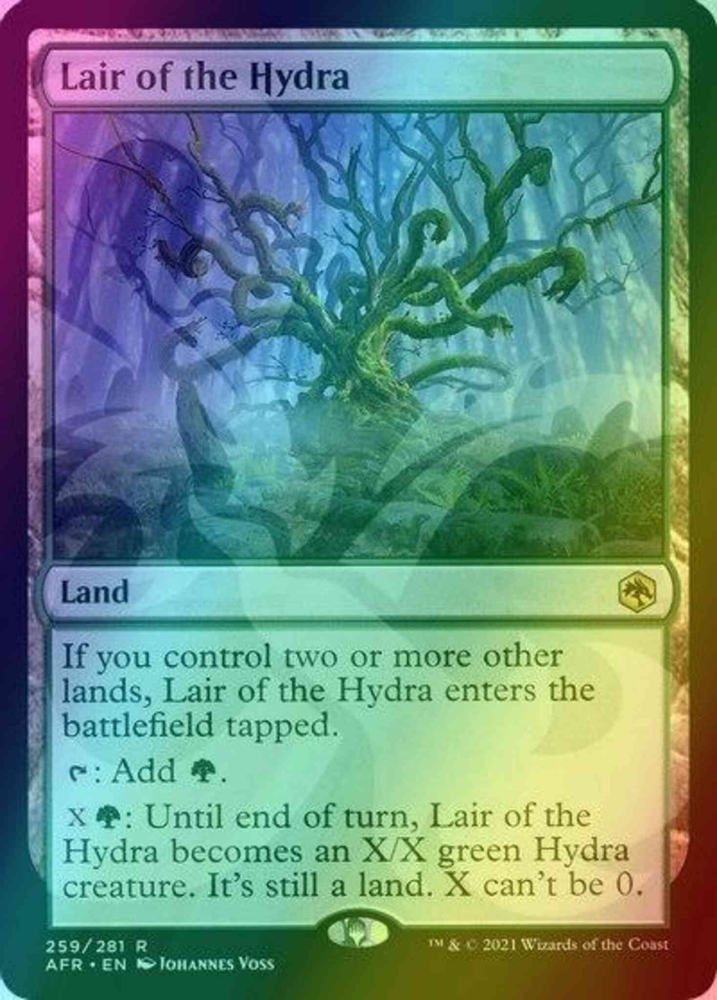 Lair of the Hydra [259x] [Ampersand] [Adventures in the Forgotten Realms Promos] [Foil]