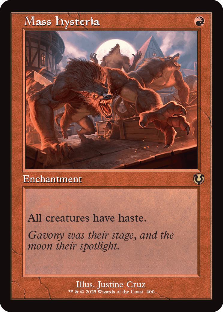 Mass Hysteria [400] [Retro Frame] [Innistrad Remastered] [Non-Foil]