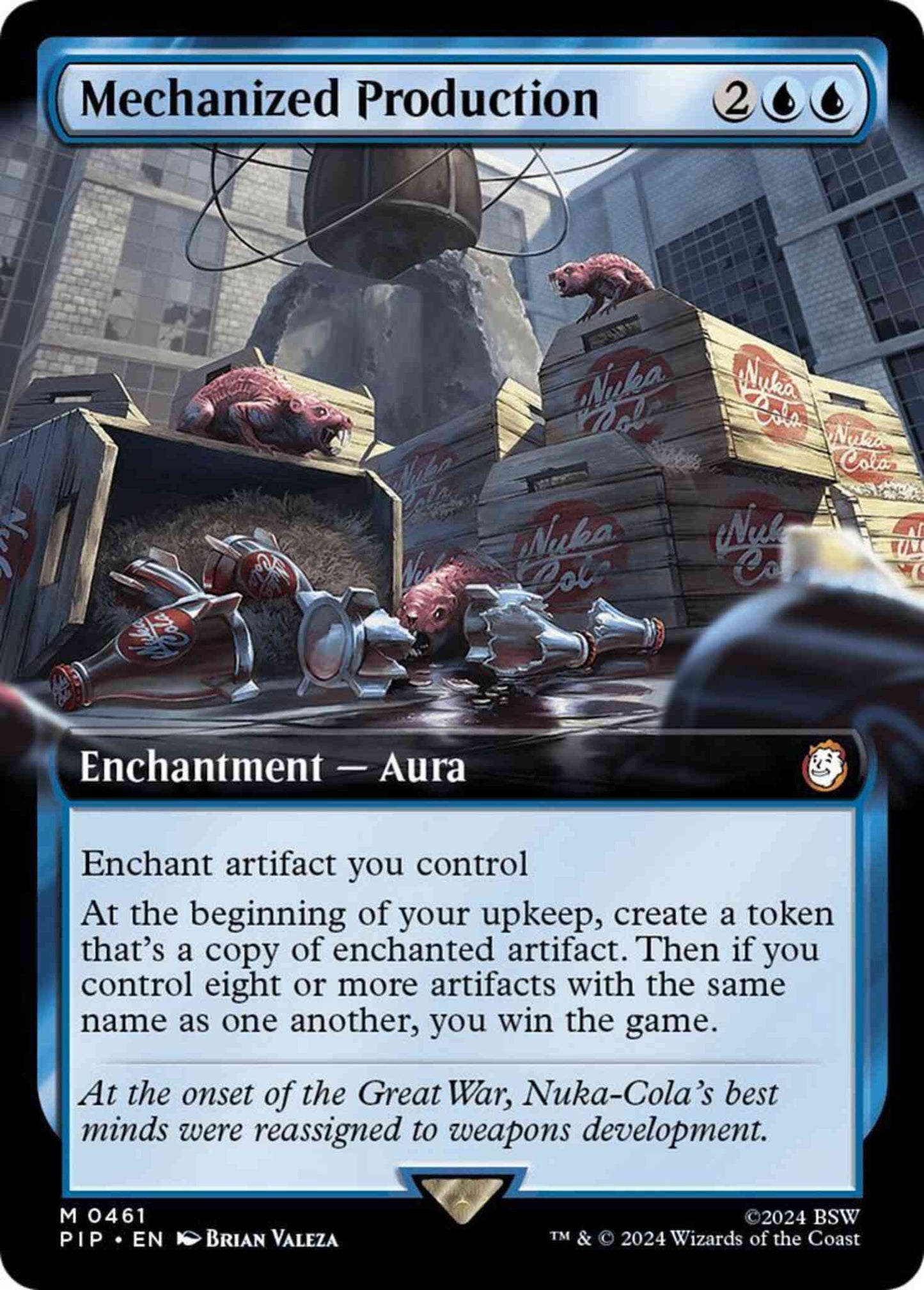 Mechanized Production [461] [Extended Art] [Fallout] [Non-Foil]