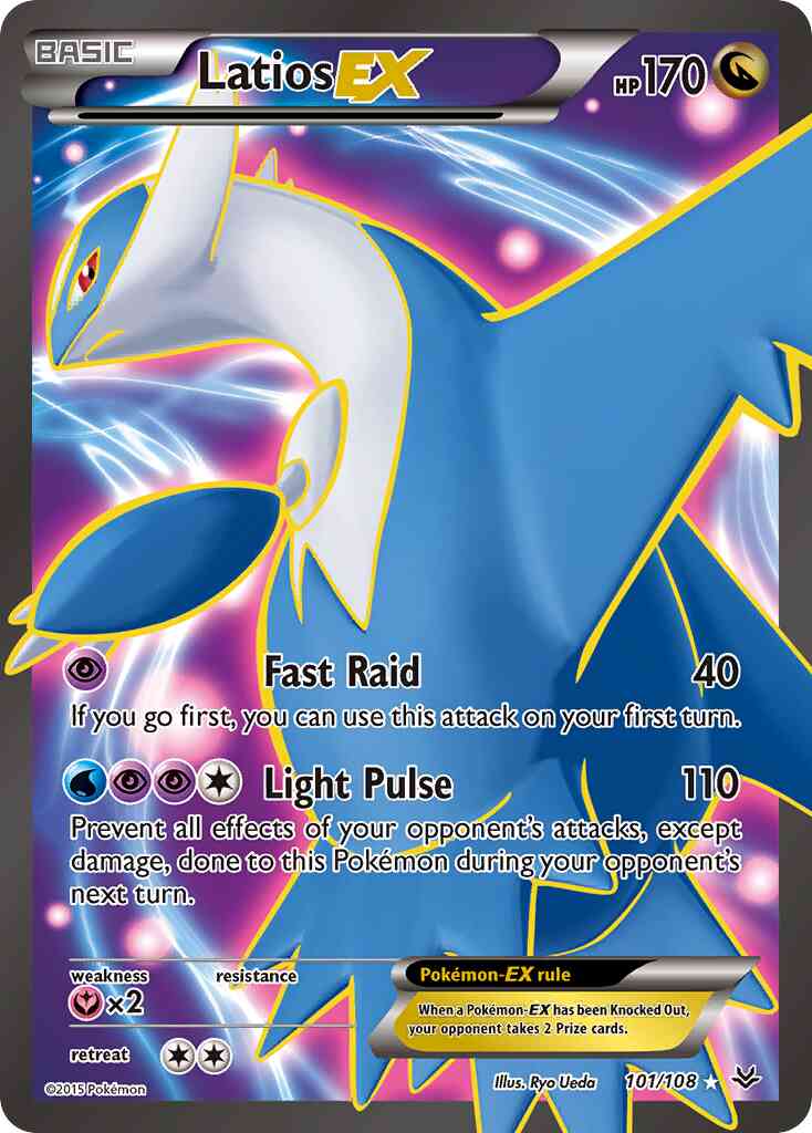 Latios-EX - 101/108 - Rare Ultra [xy6-101] [Ultra]