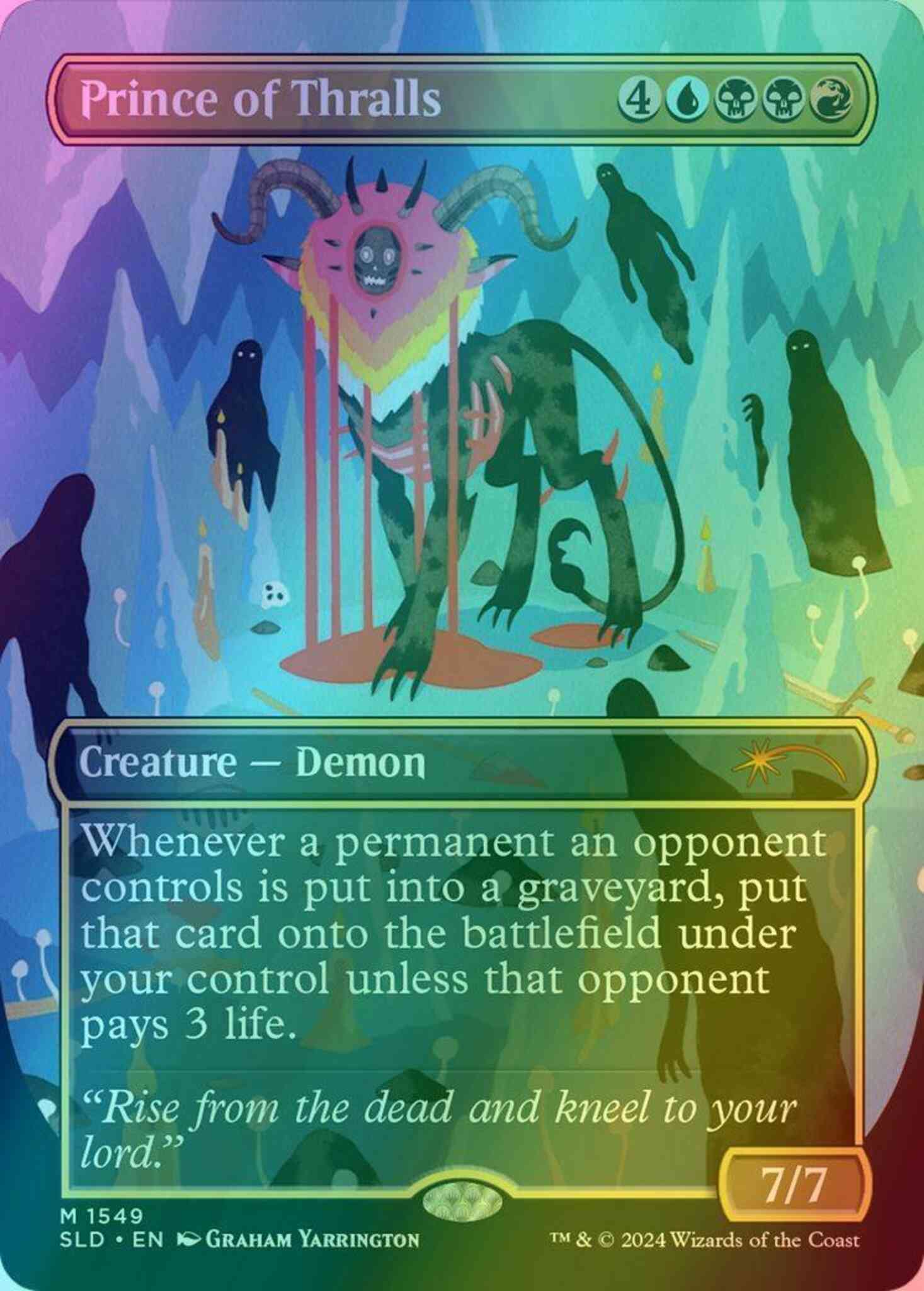 Prince of Thralls [1549] [Borderless] [Prismatic Nightmares