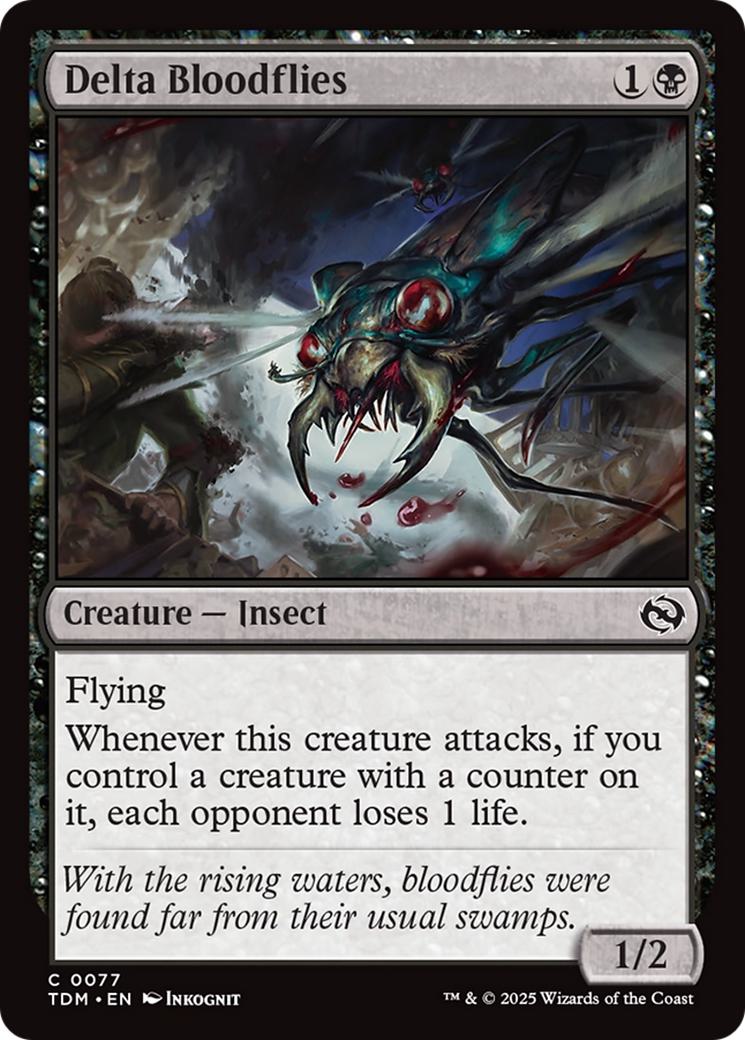 Delta Bloodflies [77] [Tarkir: Dragonstorm] [Non-Foil]