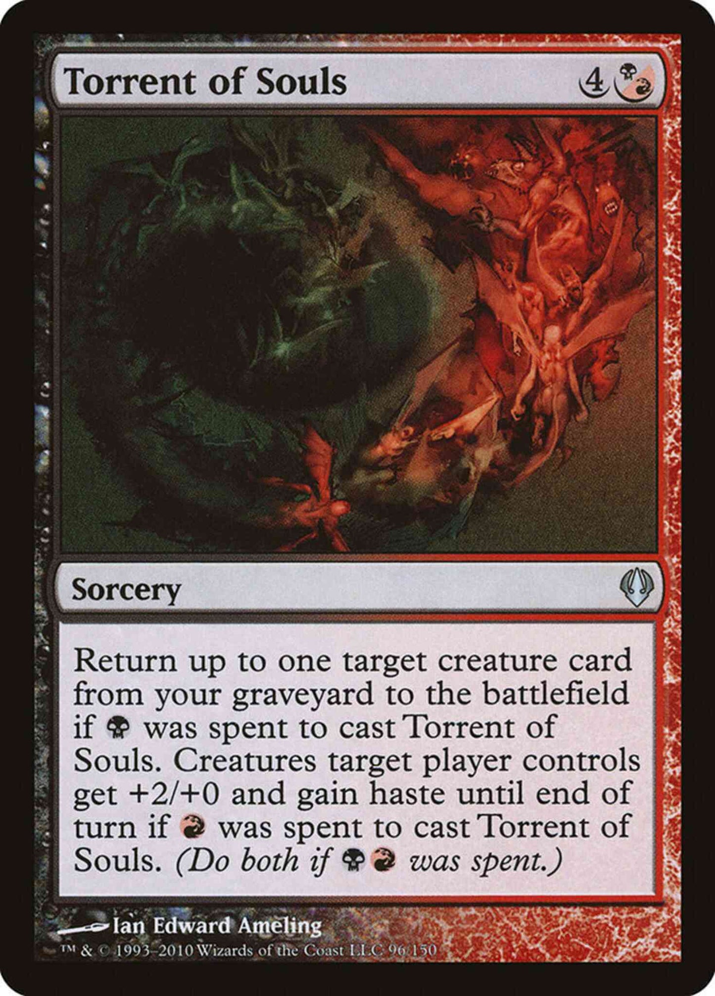 Torrent of Souls [96] [Archenemy 2010] [Non-Foil]