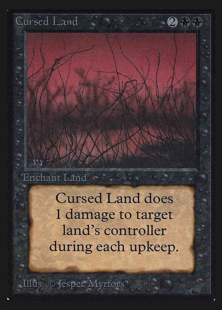 Cursed Land [98] [Intl Collectors Edition] [Non-Foil]