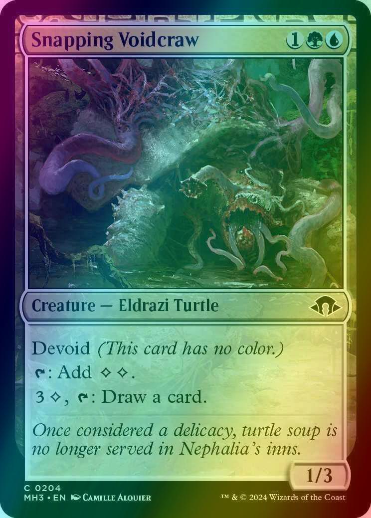 Snapping Voidcraw [204] [Modern Horizons 3] [Foil]