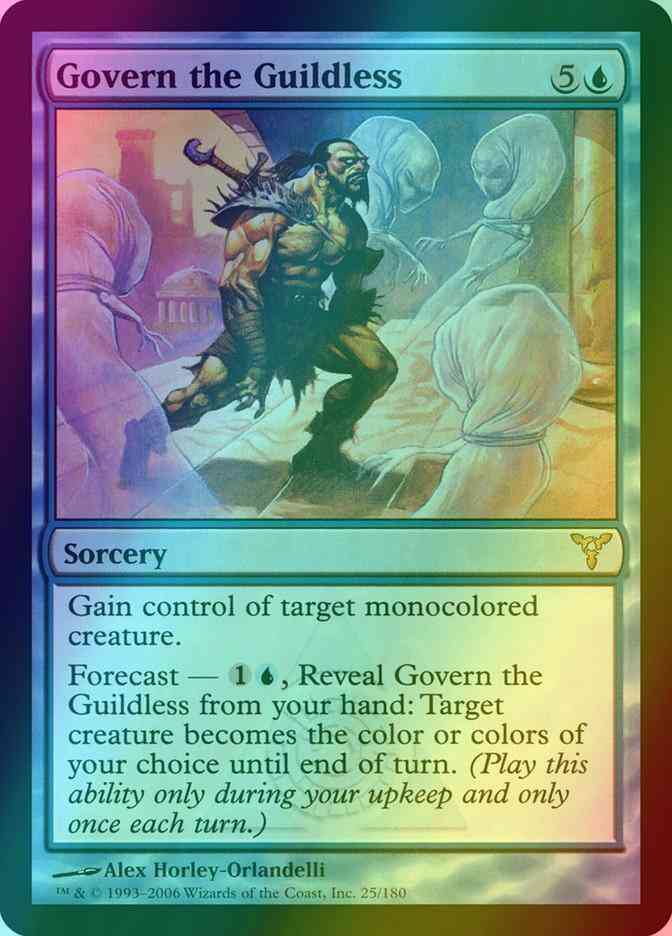 Govern the Guildless [25] [Dissension] [Foil]