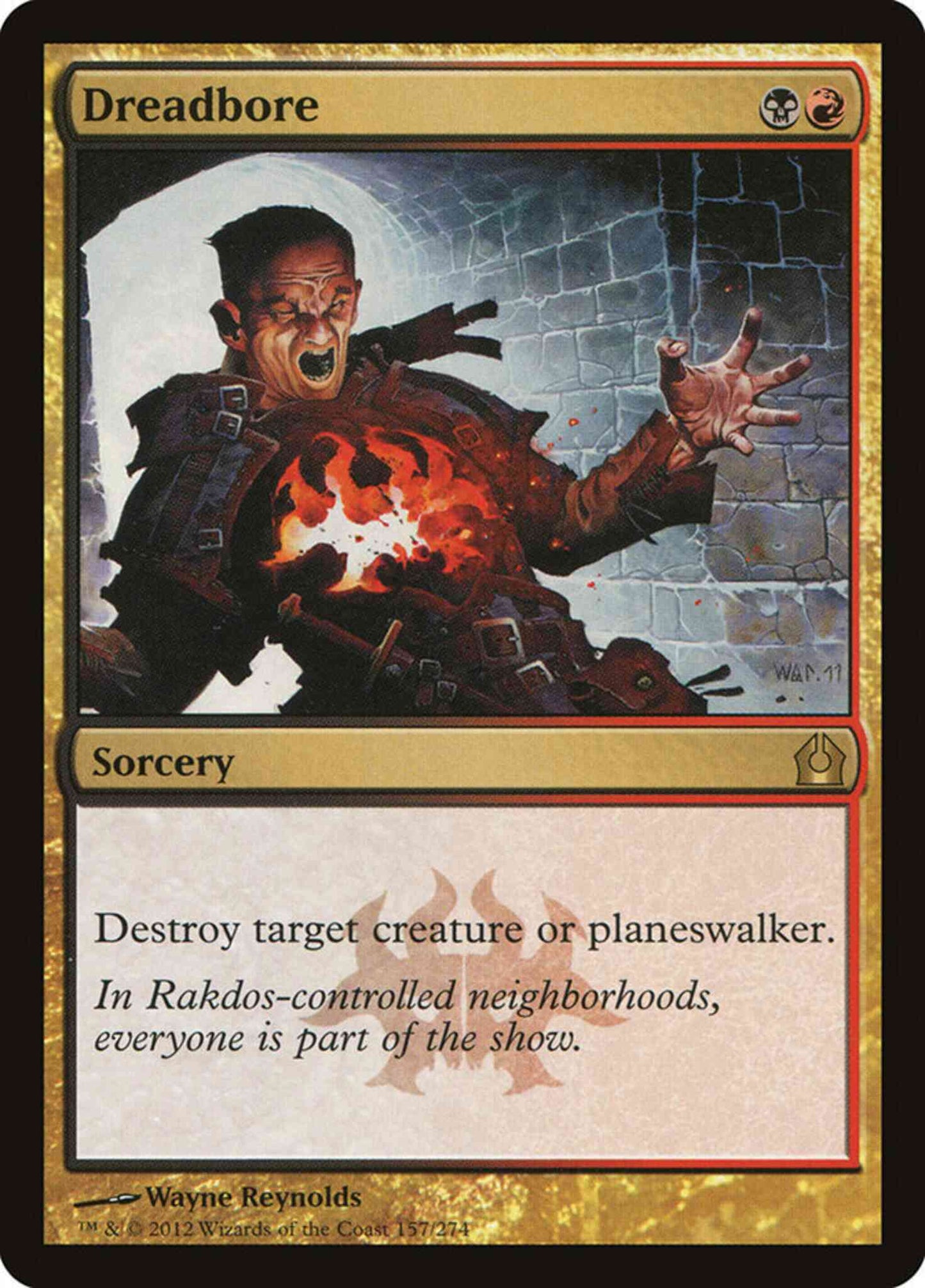Dreadbore [157] [Return To Ravnica] [Non-Foil]