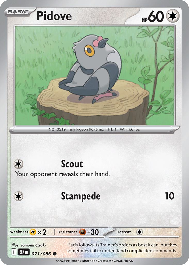 Pidove - 071/086 - Common [sv105b-071] [Non-Holo]