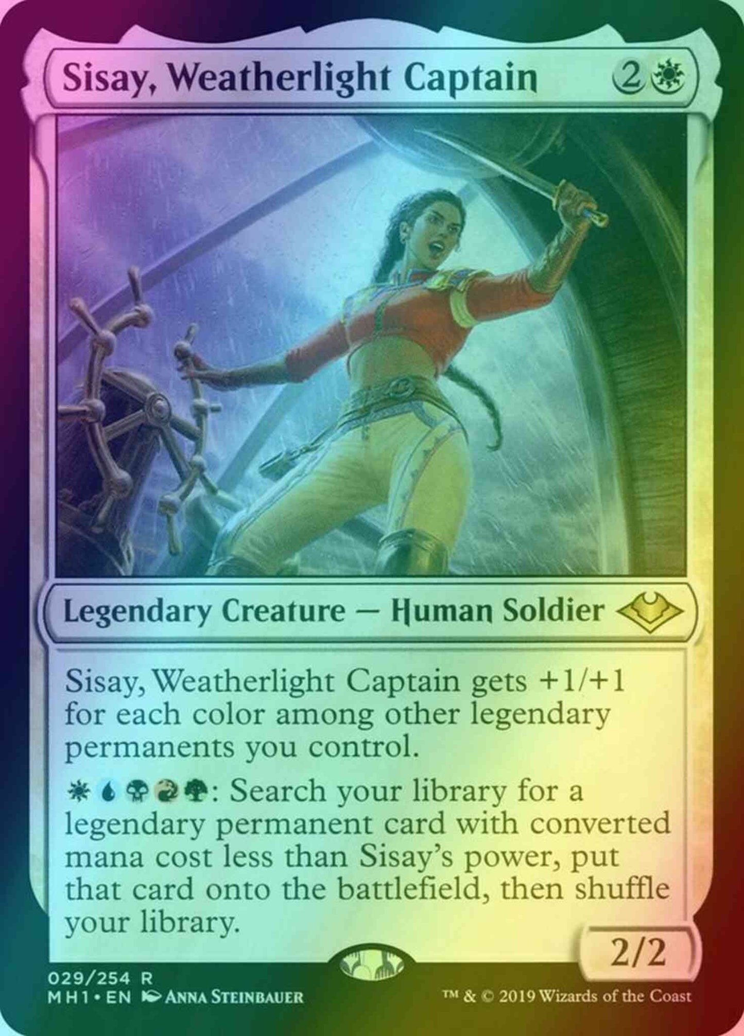 Sisay, Weatherlight Captain [29] [Modern Horizons] [Foil]