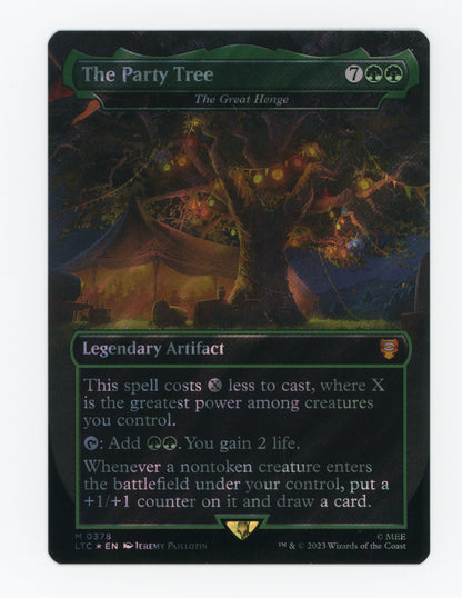 The Party Tree - The Great Henge — Borderless|Realms and Relics|Surge Foil — ID 19834
