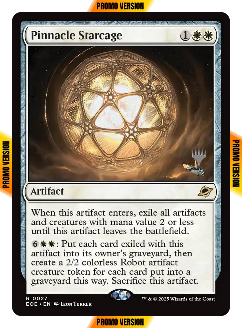 Pinnacle Starcage [27p] [Promo Pack] [Edge of Eternities: Promos] [Non-Foil]