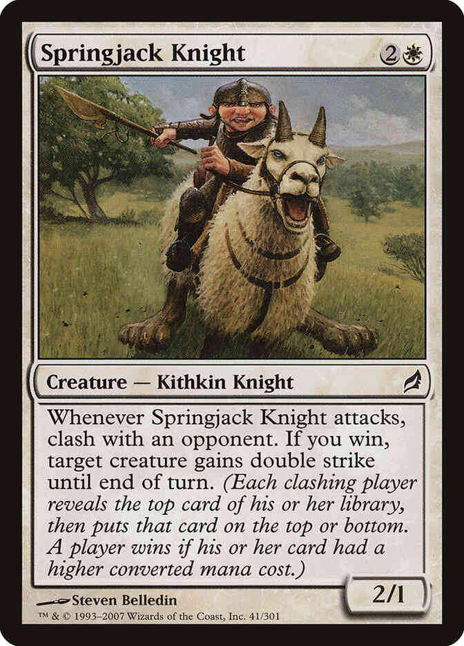 Springjack Knight [41] [Lorwyn] [Non-Foil]