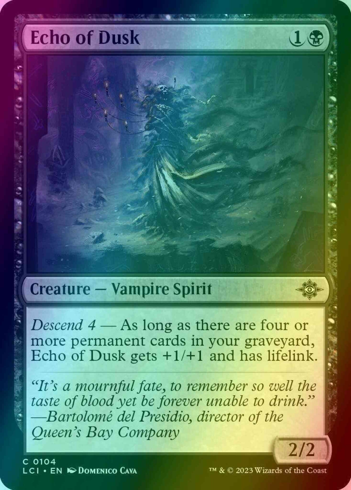 Echo of Dusk [104] [The Lost Caverns of Ixalan] [Foil]